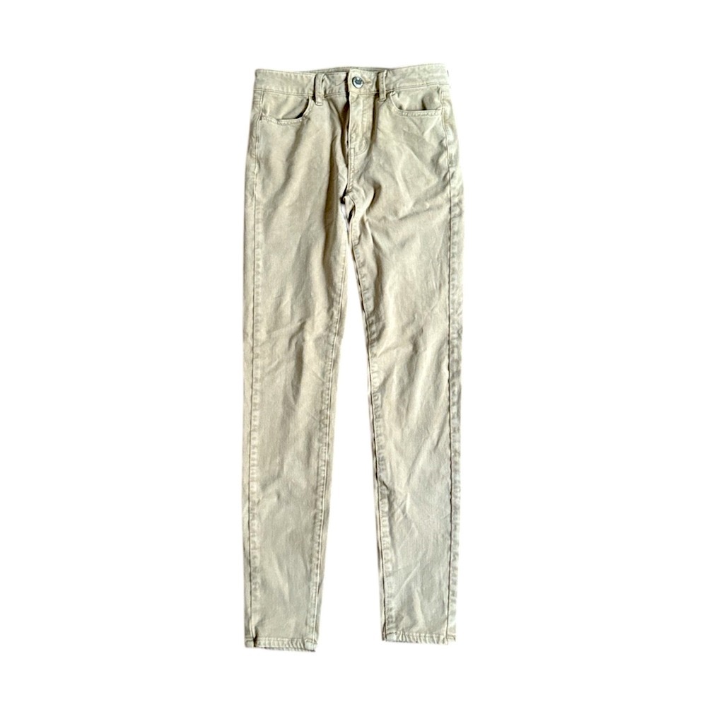 American Eagle Khaki Skinny Pants